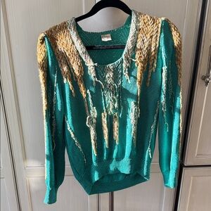 Vintage Paca textured Sweater